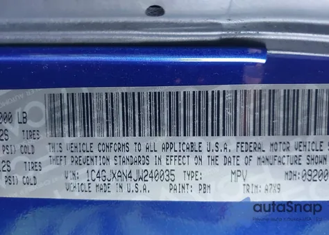 2018 Jeep Wrangler Sport S 4X4 from USA, damaged, VIN 1C4GJXAN4JW240035